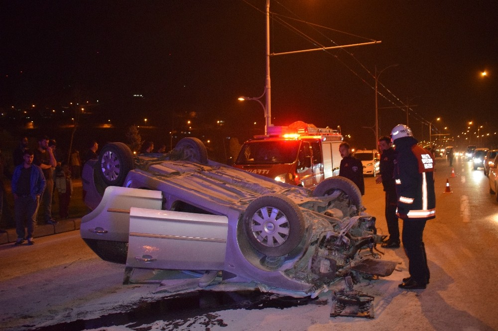 Malatya’da trafik kazası: 5 yaralı