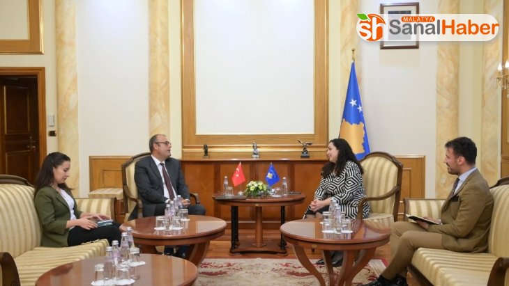 Kosova Büyükelçisi Sakar, Kosova'nın yeni Meclis Başkanı'nı ziyaret etti