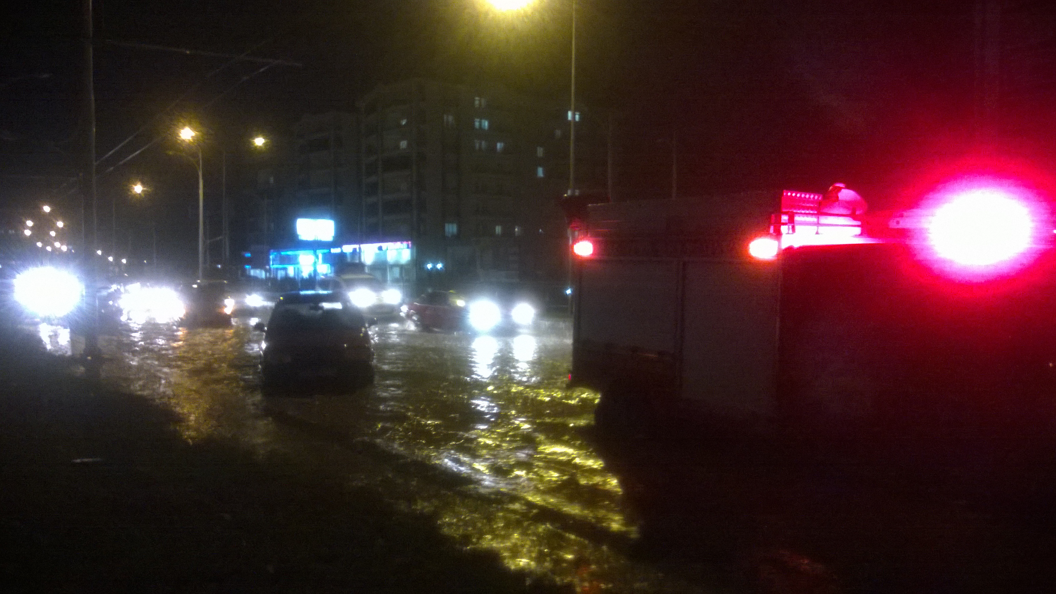 Malatya'da Yoğun Yağış Ulaşımı Olumsuz Etkiledi